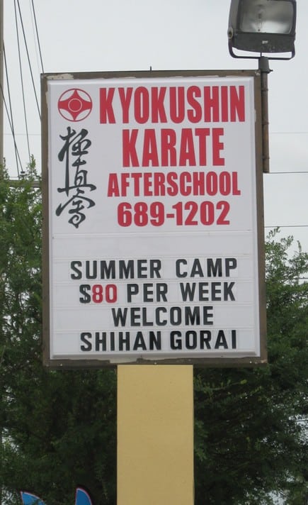 Kyokushin Pole