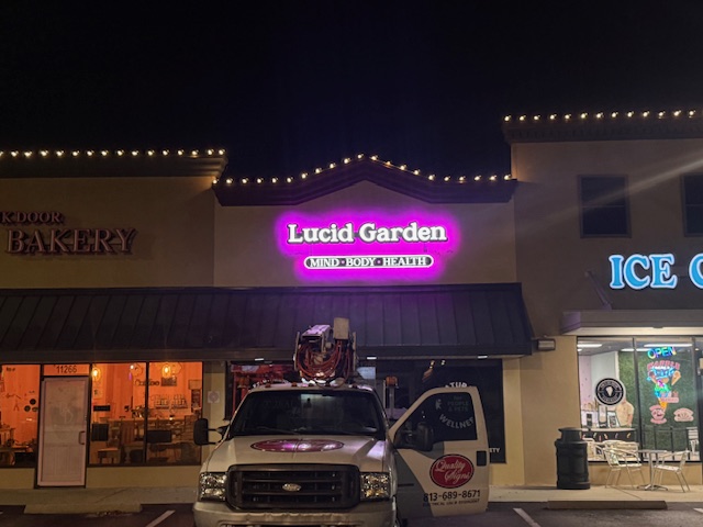 Face Lit and Halo Lit Channel Letters Tampa